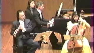 HAYDN Trio in D major Hb 1516  Kudo flute Hasegawa cello Grice piano [upl. by Oznola]