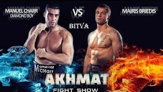 Mairis Briedis vs Manuel Charr 22082015 Archy Show [upl. by Nyvrem41]