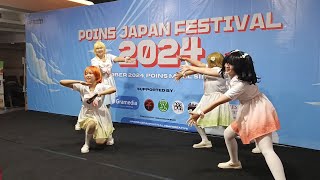 Fancam Egami Full Performance di Event Poins Japan Festival 2024 [upl. by Annoled]