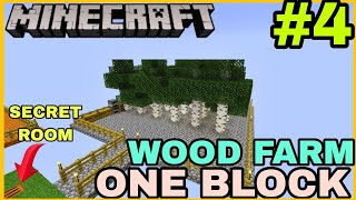 Minecraft Automatic Tree Farm [upl. by Natividad]