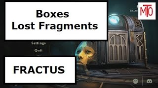 Boxes Lost Fragments Fractus [upl. by Ytsirhk]