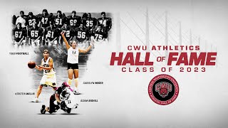 CWU Athletics Hall of Fame Class of 2023 [upl. by Ahseikal]