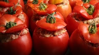 Recette 1 Tomates Farcies [upl. by Irakab]