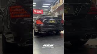 MercedesBenz S300L 30 W221 Catback System Sound Test mercedes S300 performance [upl. by Risa]