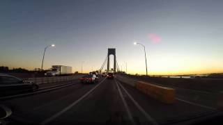 Verrazano Narrows Bridge Upper Level Eastbound [upl. by Heyman]