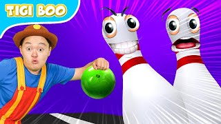 Bowling Game  Tigi Boo Kids Songs [upl. by Jemmy]