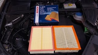 Audi A4 8E Modell B7 Luftfilter austauschen wechseln [upl. by Appleton]