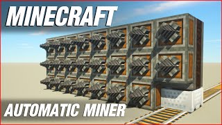 Automatic Miner  Minecraft Create Mod Tutorial [upl. by Kendra410]