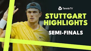 Matteo Berrettini Plays Lorenzo Musetti amp Draper vs Nakashima  Stuttgart 2024 SemiFinal Highlights [upl. by Sara-Ann]