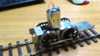 PH Designs O Gauge Ivor the Engine chassis first run [upl. by Car]