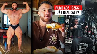 TODOS OS CARBS que eu COMO em 1 DIA em BUSCA DO PRO 125kg já é realidade [upl. by Alikat]