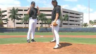 Pitching Drills Stride Drill for Consistent Pitching Delivery [upl. by Ioves714]