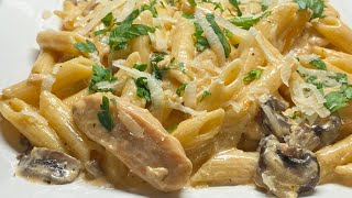 Chicken Alfredo Pasta  Quick and Easy Recipe Shorts [upl. by Dowling]