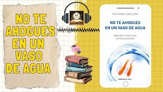 AudioResumen📝del libro📕 quotNO TE AHOGUES EN UN VASO DE AGUAquot  Richard Carlson [upl. by Gnagflow]