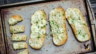 Cheesy Garlic Bread Recipe [upl. by Aticilef]