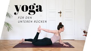 Yoga für den unteren Rücken  30 Minuten gegen Verspannungen und Rückenschmerzen [upl. by Gisser]