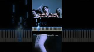 PIANO KARAOKE Armageddon  aespa 에스파 Highlight 3 aespa Armageddon 에스파 æspa aespaArmageddon [upl. by Berri]