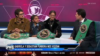 🚨 EXCLUSIVA  Sebastián y Gabriela Fundora campeones mundiales del boxeo  Total Sports [upl. by Jackqueline]