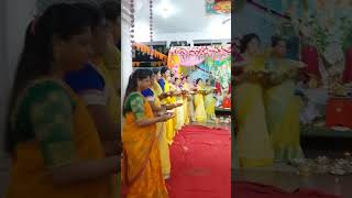 Mangala harathi song Telugu 😍Ganesh celebrations [upl. by Marras324]