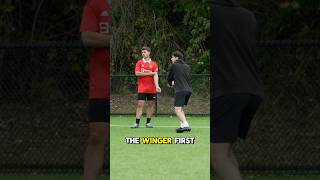 Dealing with Bad Passes as a Winger Explained shorts soccer [upl. by Nnahteb]