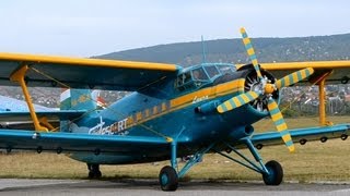 Antonov An2 HAMEA at Budaörs airport [upl. by Iline567]