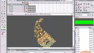 Flash Tutorial  Learn how to Animate a Logo FILES AVAILABLE [upl. by Farlay]