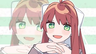 ちょっかい問題💚Your Attention DDLC Animatic [upl. by Amsab221]