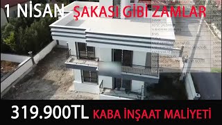 100m2 EV KABA İNŞAAT MALİYETİ 01042022 [upl. by Patin]