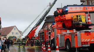 Herbsthauptprobe der Feuerwehr Bonndorf [upl. by Dunston753]