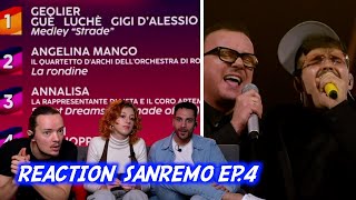 Geolier a Sanremo che SCANDALO Reaction ep4 [upl. by Wieren707]