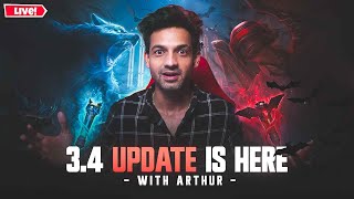 NEW 34 UPDATE  BGMI WITH ARTHUR pubgmobile shorts bgmilive trendingshorts [upl. by Robb]