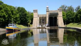 Peterborough Lift Lock Timelapse [upl. by Anuahsed725]