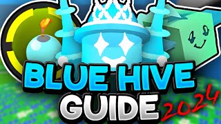 UPDATED Blue Hive GUIDE 2024  Bee Swarm Simulator [upl. by Ailil617]