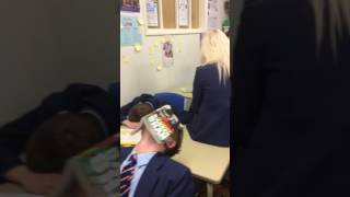 Brownedge St Mary Year 10 do the reading mannequin challenge [upl. by Ynoffit]