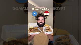 SOMALIA VS EGYPT  African Food Cup [upl. by Marve564]