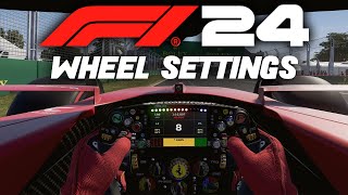 F1 24 Fanatec Wheel Settings Guide [upl. by Ane]