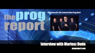 Mariusz Duda Riverside Interview  The Prog Report [upl. by Hartzell]