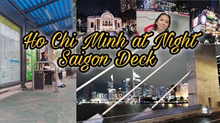 FIRST INTERNATIONAL TRAVEL  HO CHI MINH CITY Vietnam 2024 Day 3  Saigon Skydeck Night City Tour [upl. by Ydnelg61]