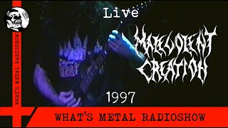 Live MALEVOLENT CREATION 1997 The KKK Show  Zeche Carl Essen Germany 01 Sep [upl. by Fernanda]