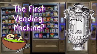 The First Vending Machine  ArchaeFacts [upl. by Akinihs]