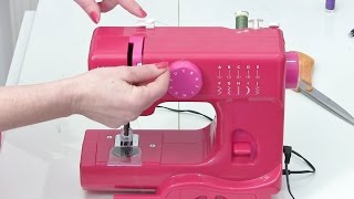 How to thread a sewing machine  Mini JL Janome [upl. by Clio]