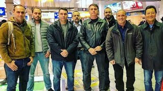 JAIR BOLSONARO É TIETADO NO AEROPORTO DE DUBAI [upl. by Theurich]