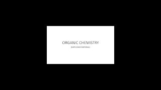 ORGANIC CHEMISTRY KAPS EXAM MATERIAL [upl. by Euqinahc]