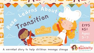 Rose learns about school transition  animated transition story for EYFS and KS1 [upl. by Esta226]