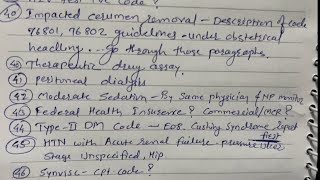 CPC Exam repeated questions July 2024  Medical Coding Exam 2024  aapc cpc cpt education job [upl. by Qirat]