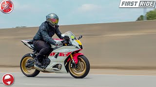 2022 60th anniversary Yamaha R7  First Ride [upl. by Hedberg]