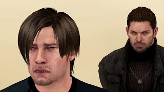 MMD Chrisposting Leon gets haunted by Chris because of Redfield Bloodline Lineage Resident Evil [upl. by Greggs]