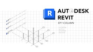 แกะมือสอน l AUTODESK REVIT l EP1 COLUMN [upl. by Morry158]