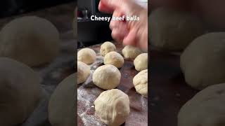 Cheese beef balls beef musttryrecipe easyrecipe bake shorts viralrecipe [upl. by Hadias]