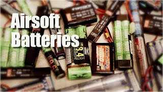 Airsoft Batteries  LiPo and NiMH Overview and Basics [upl. by Dallis]